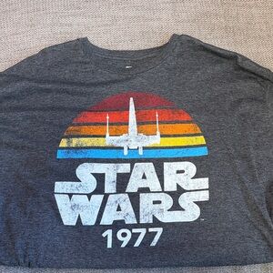 MAD Engine 2XL Star Wars 1977 Gray Tee
